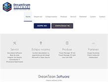 Tablet Screenshot of dreamsoftware.ro
